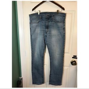 Levi Denizen 232 Slim Straight Fit Blue Jeans